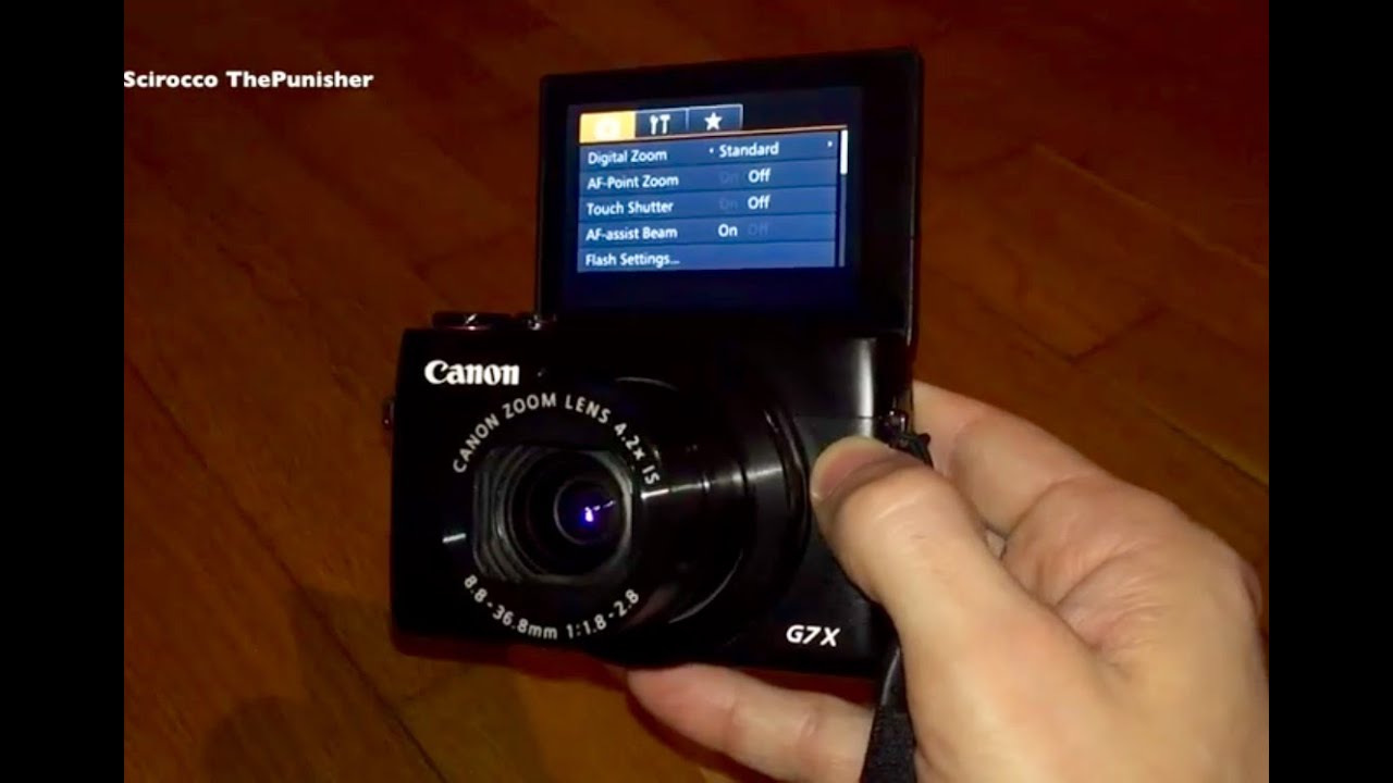 Canon PowerShot G7X Tutorial: How To Get Started! - YouTube