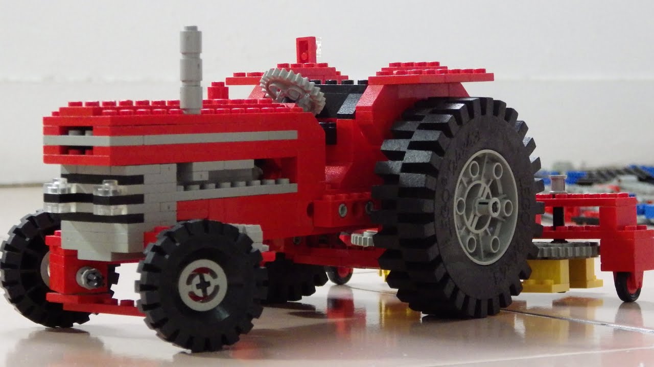 Motivere Brandy regulere Lego Technic 851 Tractor (1978) - YouTube