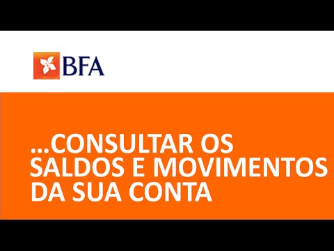 BFA Net - Consulta de Saldos e Movimentos