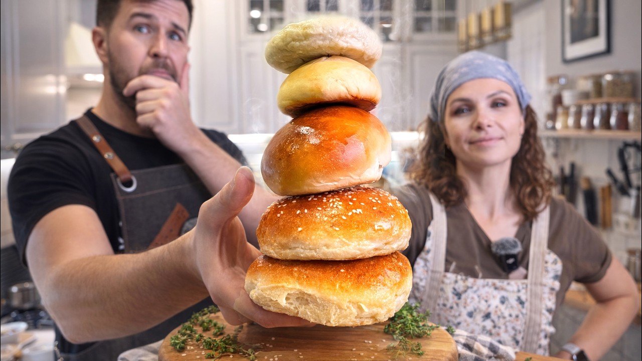ПРОВЕРКА РЕЦЕПТОВ! Мы приготовили все ПОПУЛЯРНЫЕ булочки для бургера