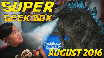 Super Geek Box Unboxing: Colossal! (August 2016)