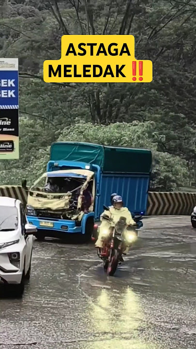 ASTAGA‼️Truk Oleng Ini Bikin Ngeri🔥 Kepala Hancur Total ! #trukoleng #kecelakaantruck #trukmeledak