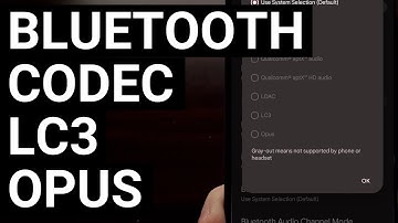 Android 13 QPR Beta 1 Adds Opus and LC3 Bluetooth Audio Codec Options
