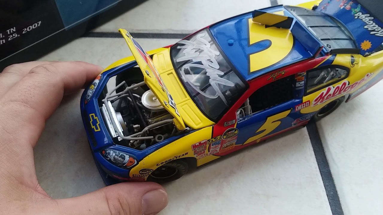 Nascar diecast review Kyle Busch bristol win YouTube