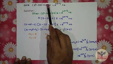 How to pass TPDE / M3 / Non Homogeneous Equation - Part 1