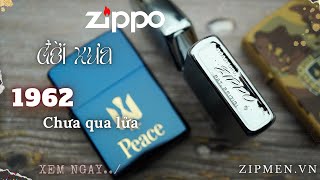 1962 Zippo New in Box | Rare Vintage Roman Numeral Zippo, Unfired