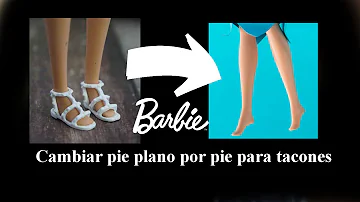 ¿Qué significa pie de Barbie?