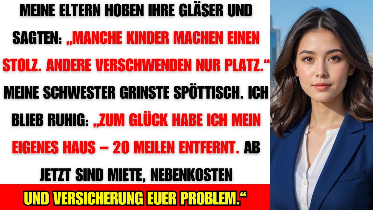 Sie lachten über mich vor der ganzen Familie – bis ich den Scheck auf den Tisch legte.