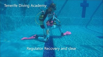 PADI Divemaster / PADI Instructor Skills   - Regulator Recovery and clear