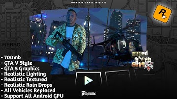 GTA V Project Modpack V2 - For GTA Sa Android | Support All Android GPU