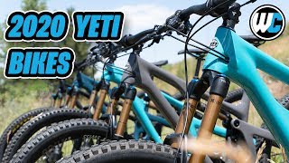 Yeti Cycles 2020 Bike Lineup - The New SB140 & All The Others!