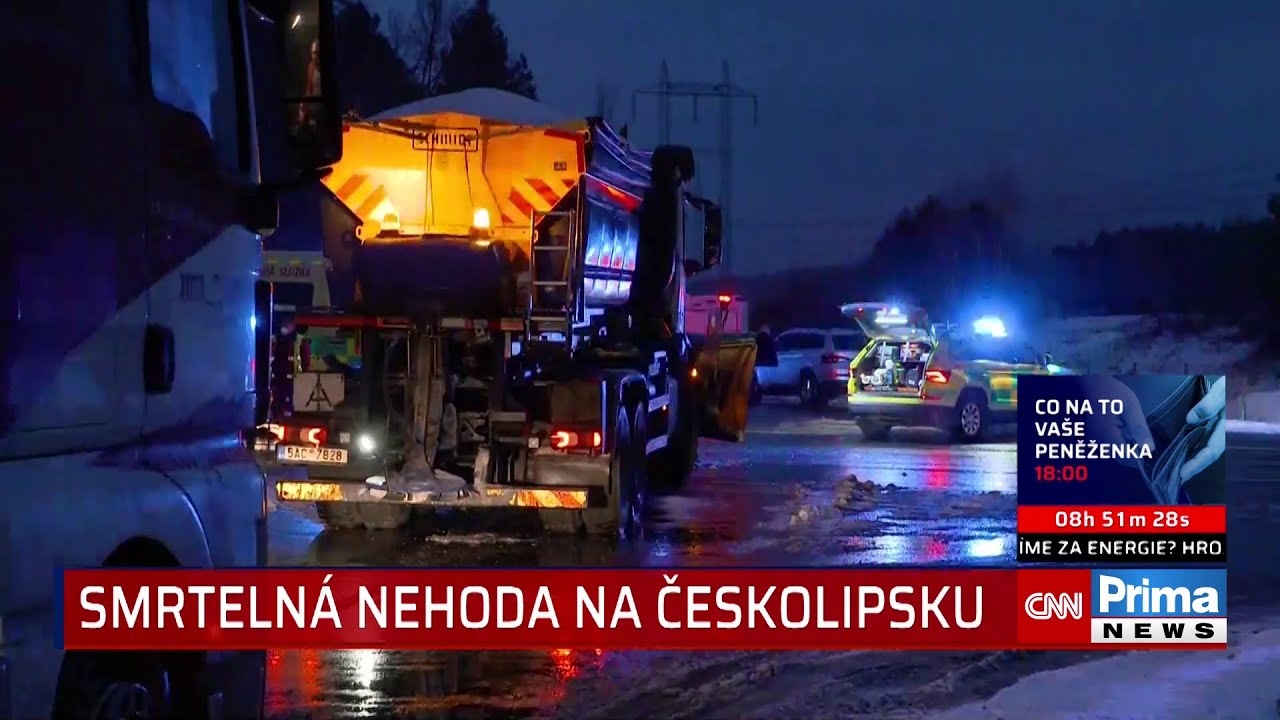 Řidiče museli vystříhat, oživovali ho marně. Na Českolipsku mu nedal přednost sypač