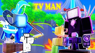 EQUIP TV MAN UNITS REACHING WAVE 155+ ☠ Toilet Tower Defense ROBLOX