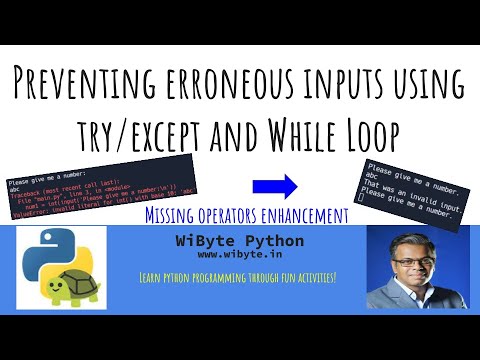1. Missing Operators Enhancements: Using try/except to prevent user ...