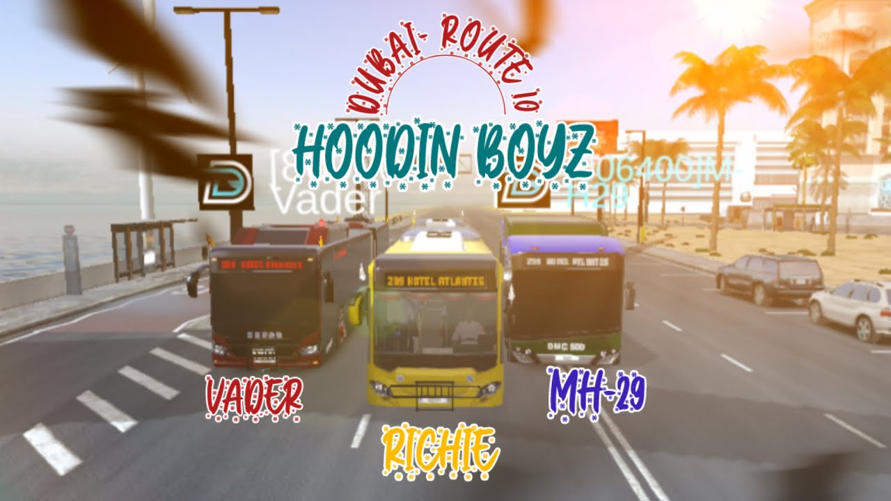 Bus Simulator Evo: Dubai Route 10 Multiplayer Gameplay