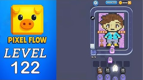 Pixel Flow Level 122 Walkthrough