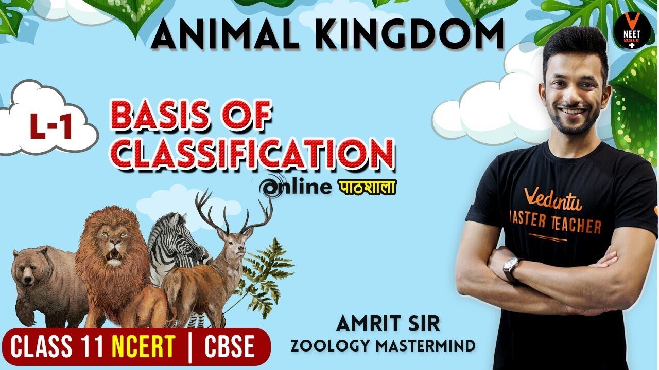 Basis of Classification | Animal Kingdom |CBSE Class 11 Biology Chapter ...
