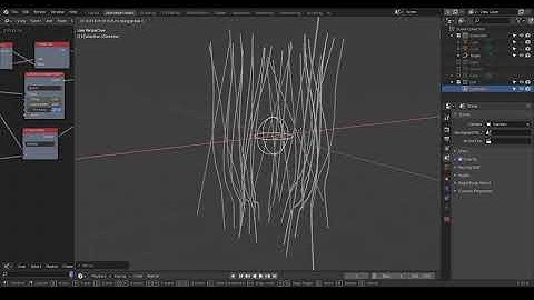 [Demo] Splines avoiding empty - blender animation nodes; $1 File provided.