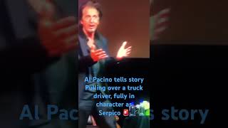 Celebrity Al Pacino story- fully in character during “Serpico” #alpacino #serpico Wealth