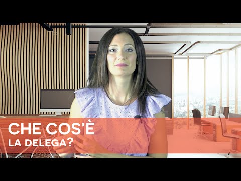 Video: Differenza Tra Assegnazione E Delega