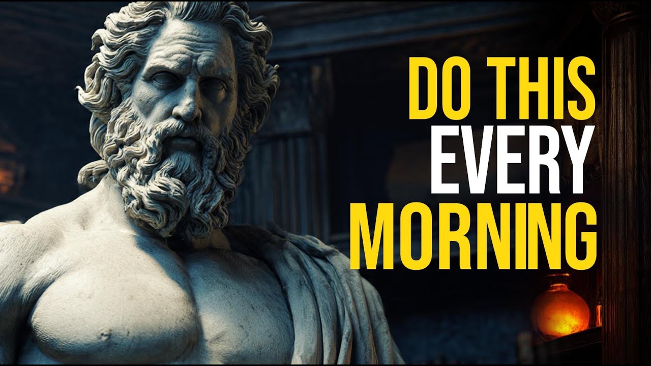 9 Morning Habits That Will Change Your Life | Stoic Routine | Marcus ...