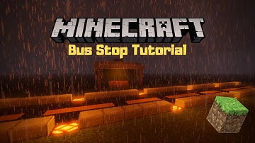Minecraft: Bus Stop Tutorial