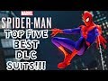 Top 5 BEST DLC Suits in Spider-Man PS4!!!