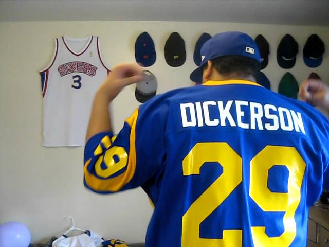 mitchell and ness rams jersey