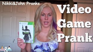 VIDEO GAME PRANK  Top Girlfriend and Boyfriend Pranks