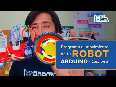 Curso Robótica con Arduino - Lección 8 - Programa el movimiento de tu Robot