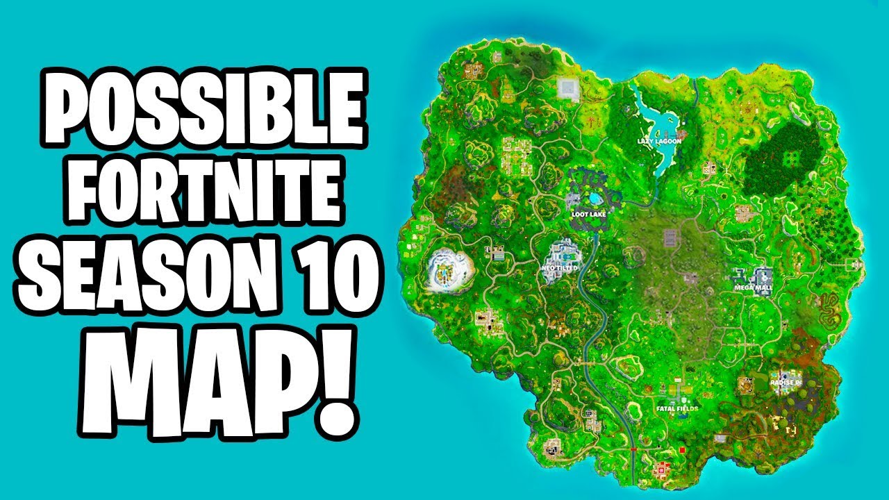 Fortnite Season 10 Map Leaked 