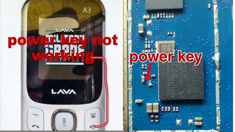 lava mobile key not working // Lava A3 power key not working / chinese keypad for power key not work