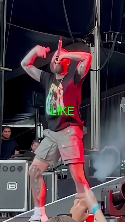 Post Malone - Rockstar LIVE π³π₯