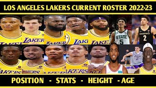 Los Angeles Lakers 2022-23 roster