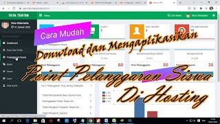 Aplikasi Point Pelanggaran Siswa Berbasis Web screenshot 1