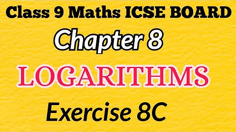 Exercise 8C Class 9 Maths ICSE Board Selina publication RK Bansal