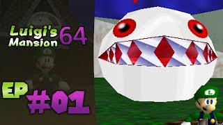 THIS ROM HACK IS AMAZING!!! | Luigi's Mansion 64 - Episode #01