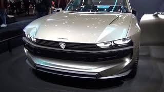 Peugeot E-Legend Concept exterior and interior walkaround | Geneva Motor Show 2019