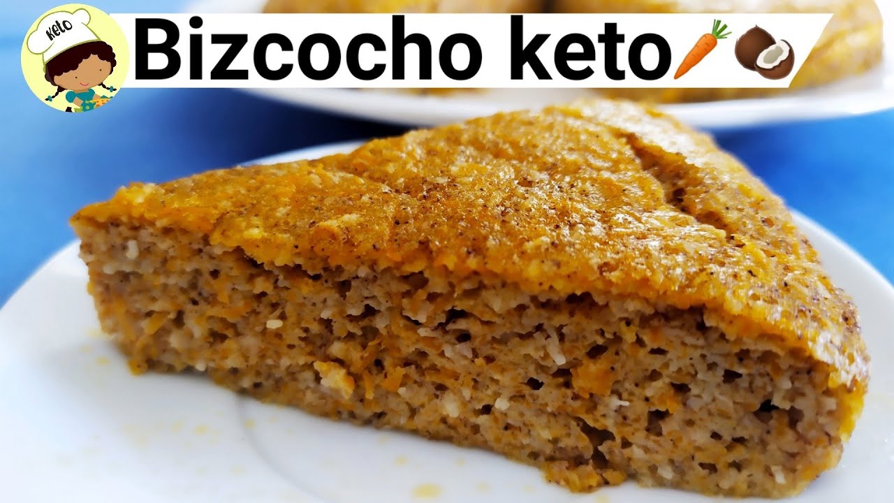 Bizcocho Keto Esponjoso de Coco y Zanahoria ??|Cetogénico | Sin Gluten -  YouTube