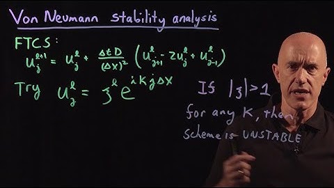 Von Neumann Stability Analysis of the FTCS Scheme | Lecture 70 | Numerical Methods for Engineers