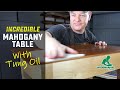Here's A Beautiful Way to Finish Mahogany with Tung Oil, Step-by-Step