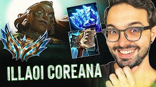 ELE É DESAFIANTE DE ILLAOI NA COREIA E EU ABSORVI SEU ESTILO DE JOGO!