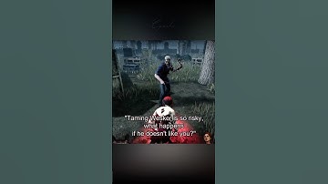 The risk of taming Wesker | #dbdmemes #dbdedit #dbd