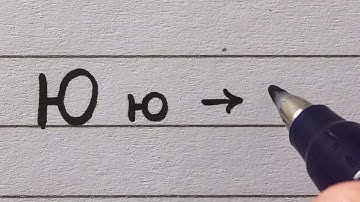 How to write the Russian alphabet in cursive and block letters (SPED UP VERSION)