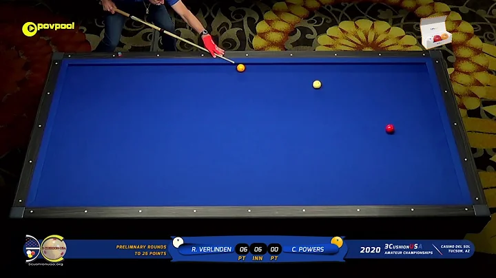 #11 / Ramses VERLINDEN vs Craig POWERS / '3-Cushio...