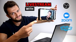 How to use Smartphone as a WebCam with ZOOM, OBS, Skype screenshot 4