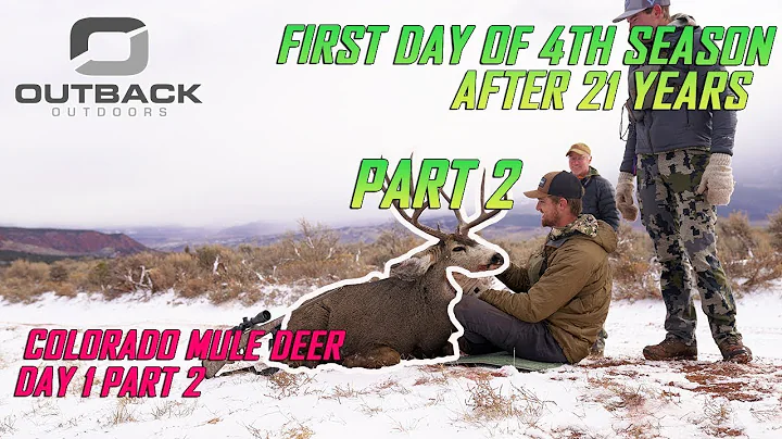 Colorado Mule Deer, Day 1 of 4th Season