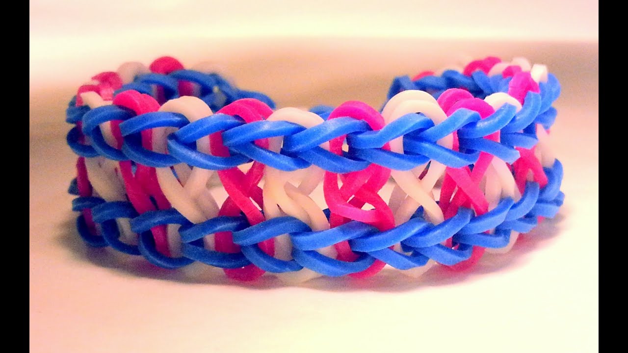 Comment faire un bracelet infini avec des élastiques sans machine , YouTube
