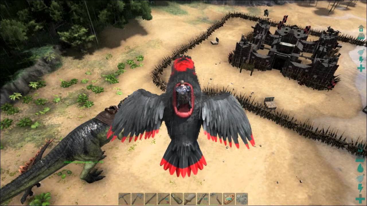 ARK Survival Evolved 35 Grappling Hook Ninja YouTube