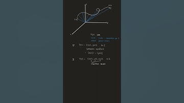 14.1 vector valued functions